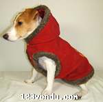 Annonces classees img:preview winter red hooded jacket