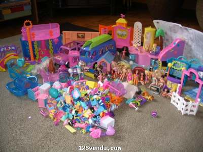 Annonces classees img:preview lot de Polly pockets