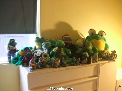 Annonces classees img:preview Collection de grenouilles