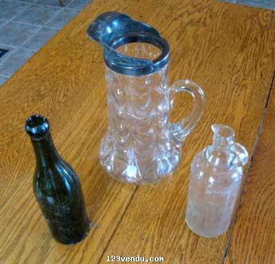 Annonces classees img:preview Carafe à vin et ancienne outeille