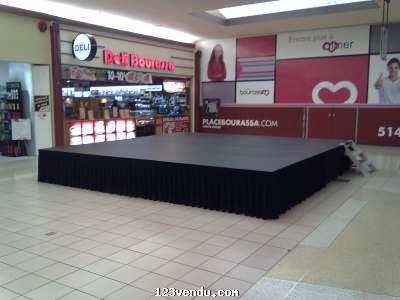 Annonces classees img:preview Scène à louer pour 180 $.