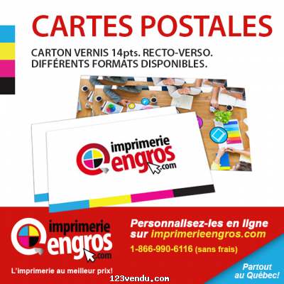 Annonces classees img:preview CARTES POSTALE - IMPRIMERIE