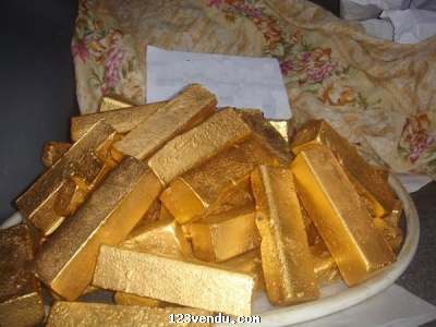 Annonces classees img:preview  Or 22,6 carats en poudre et en lingot