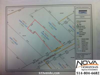 Annonces classees img:preview MAGNIFIQUE TERRAIN A VENDRE À SAINT-SAUVEUR POUR 299 000 $ !