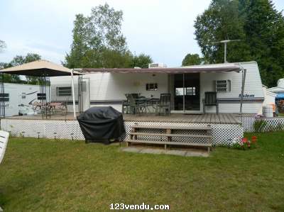 Annonces classees img:preview Roulotte 37 pi au Camping Chutes-aux-Iroquois