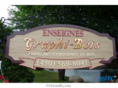 Annonces classees img:preview À vendre commerce enseignes de bois.